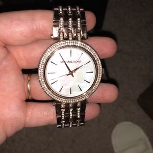 Used Michael Kors pearl white face